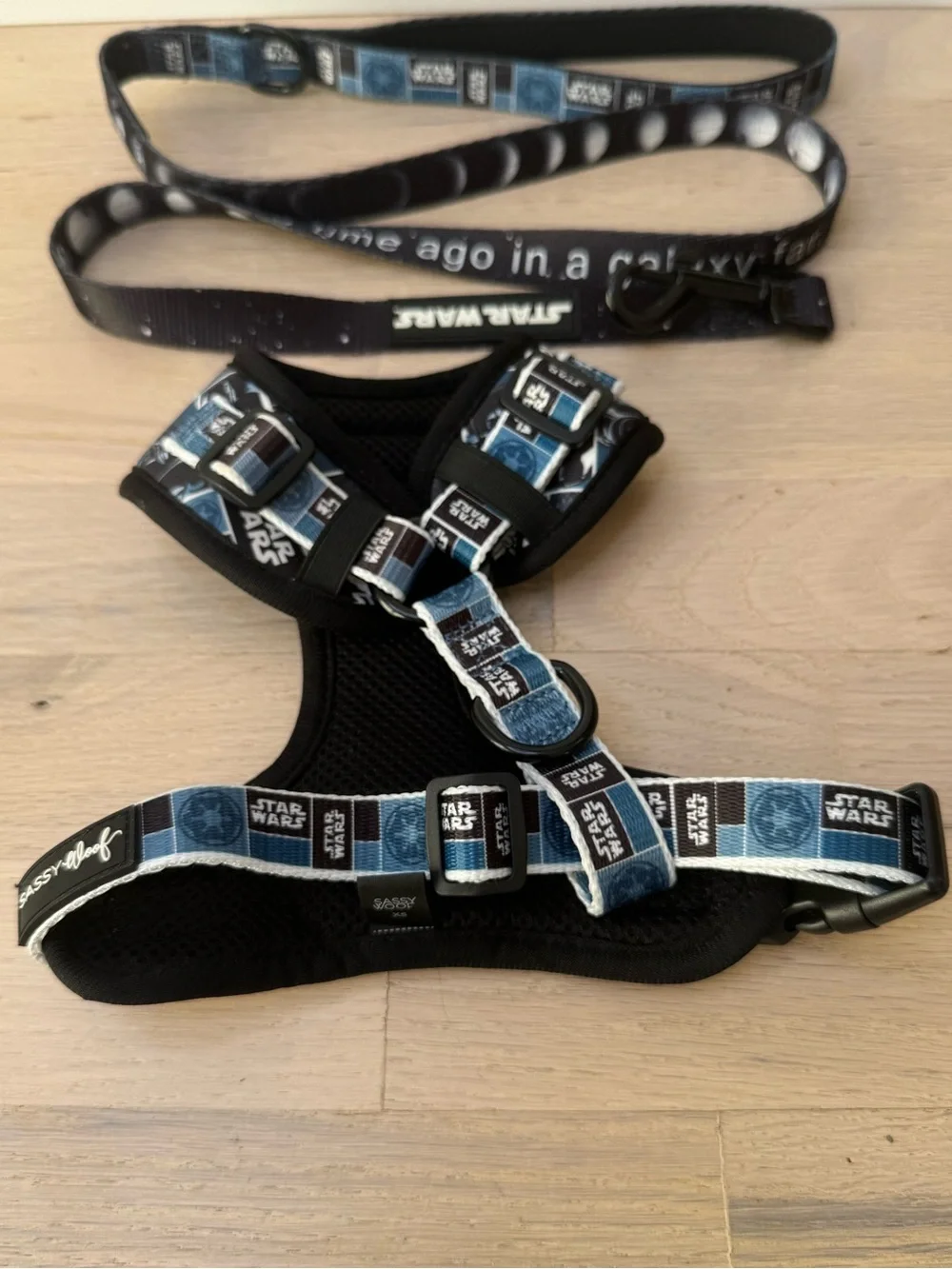 NWOT Sassy Woof x Star Wars - Darth Vader  Walk Set